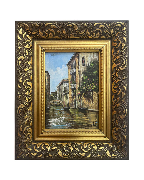 MARCO ROBERTO ASCIONE, EUROPE, OIL ON CANVAS, 7 X 5 INCHES